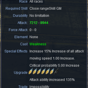 Superior Hell Blinger +6